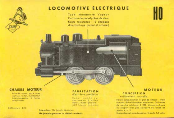 catalogue Jouef 1958 page 3