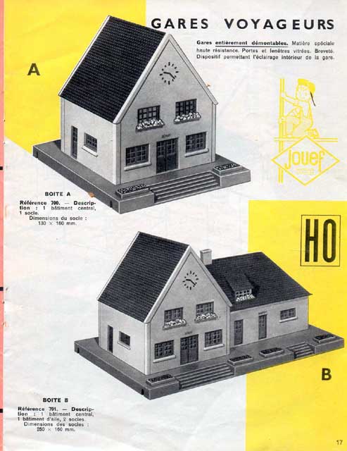 catalogue Jouef 1960 page 17