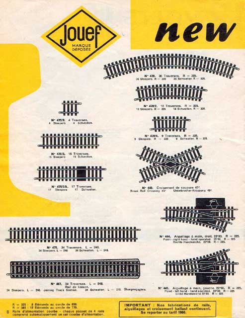 catalogue Jouef 1961 page 8