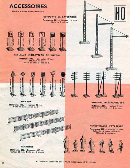 catalogue Jouef 1961 page 20