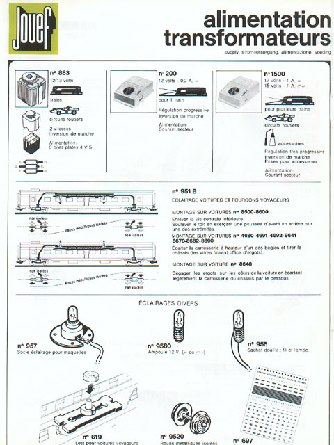 catalogue Jouef 1972-1973 page 26