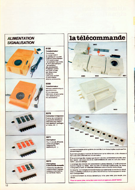 catalogue Jouef 1981 page 12