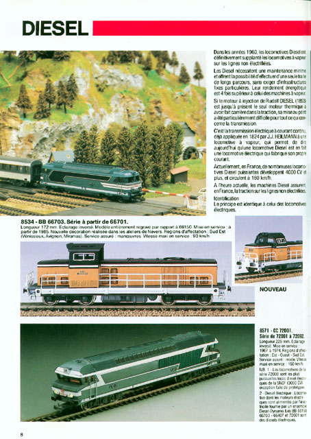 catalogue Jouef 1986 page 8