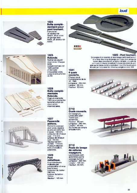 catalogue Jouef 1986 page 39