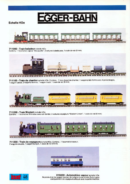 catalogue Jouef 1987 page 48