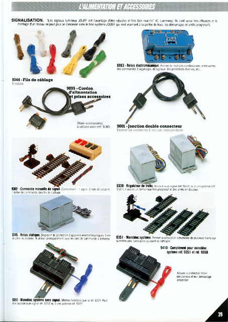 catalogue Jouef 1988 page 39