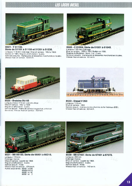 catalogue Jouef 1989 page 13
