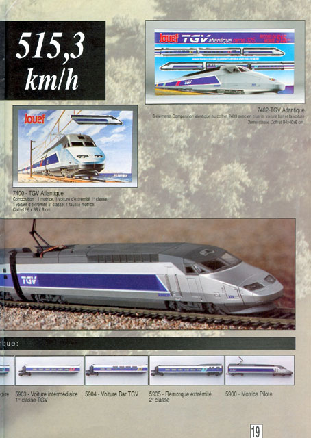 catalogue Jouef 1993 page 19