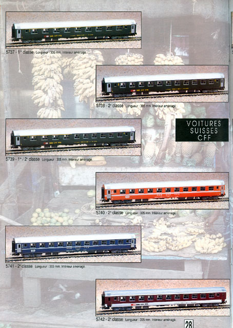 catalogue Jouef 1994 page 28