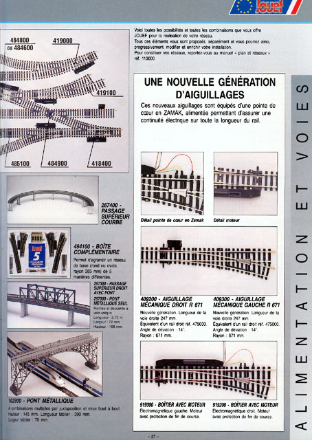 catalogue Jouef 1995-1996 page 57