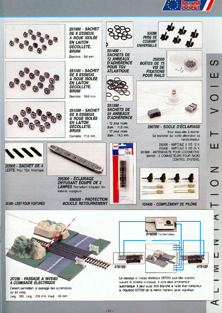 catalogue Jouef 1995-1996 page 63