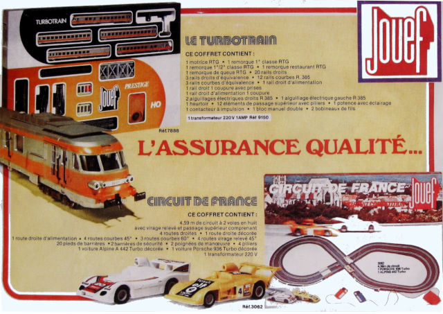 catalogue Jouef coffrets 1979 Verso