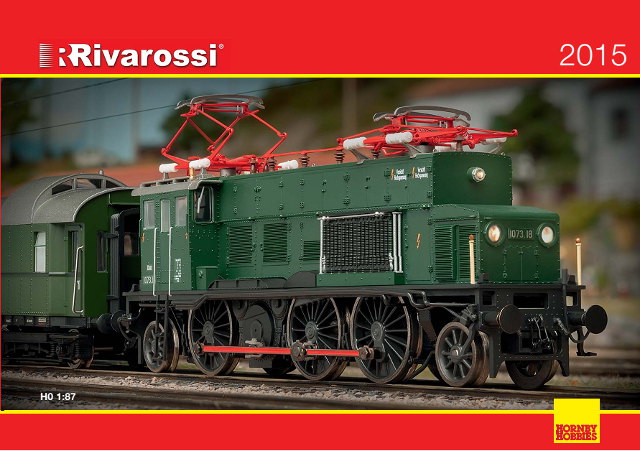 Hornby-Rivarossi catalogue 2015 front cover