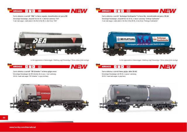 Hornby-Rivarossi catalogue 2017/18 page 50