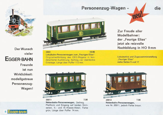 catalogue Egger-Bahn 1965/1966 page 8