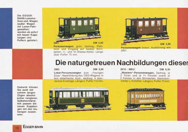 catalogue Egger-Bahn 1966/1967 page 10