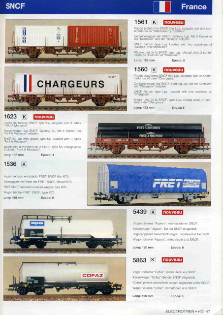 Electrotren catalogue 2002 page 47
