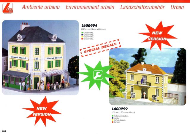 catalogue Rivarossi 2004 page 208
