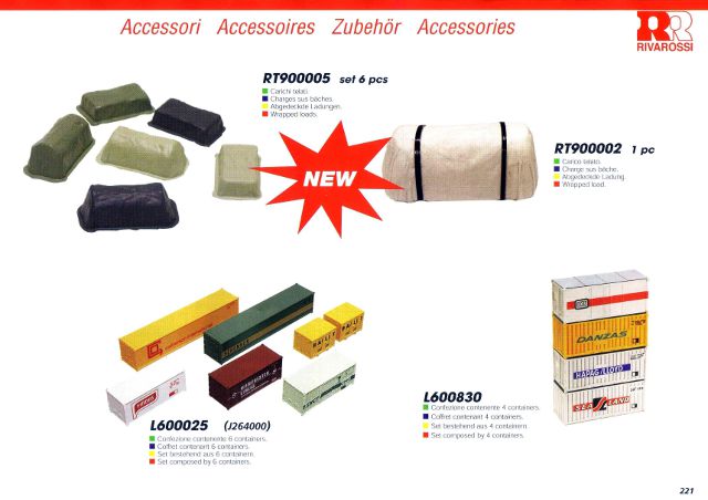 catalogue Rivarossi 2004 page 221