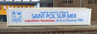 Jouef conteneur pour wagon plat à ranchers Ro2yw 194921 SNCF