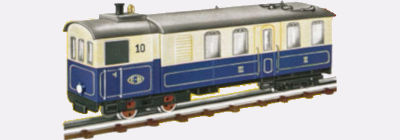 Egger Bahn HOe réf. 1010 autorail à vapeur n°4