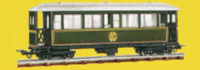 Egger Bahn HOe voitures voyageurs à bogies type Feurigen Elias