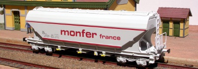 Hornby-Jouef réf. HJ6003 wagon-trémie céréalier 33 87 934 5 900-3 SNCF Monfer France
