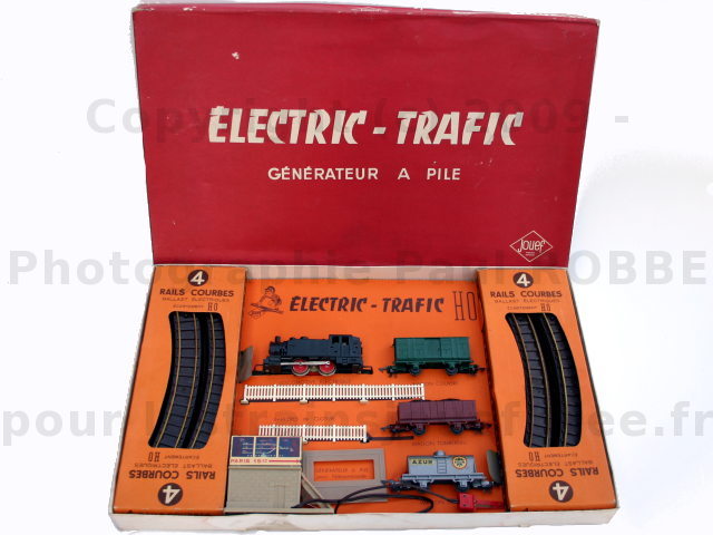 Jouef coffret « Electric Trafic » réf. 402 (1959)