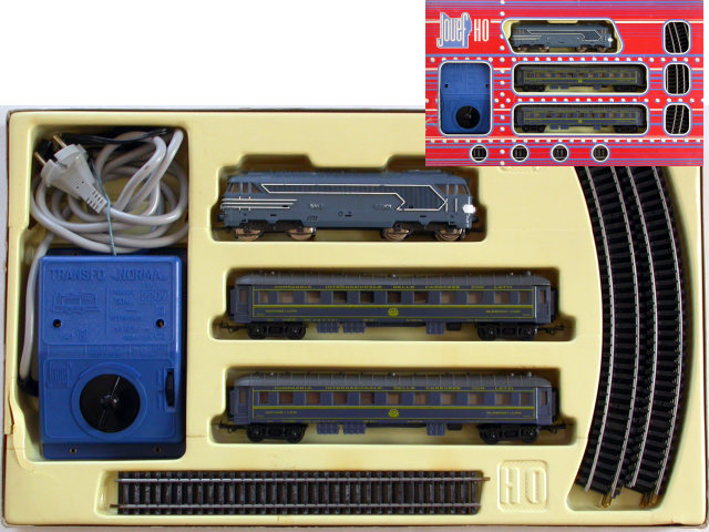 Jouef réf. BB 67001/voitures CIWL