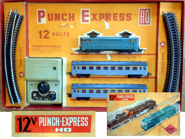 Punch/Jouef passenger train set « Punch Express »