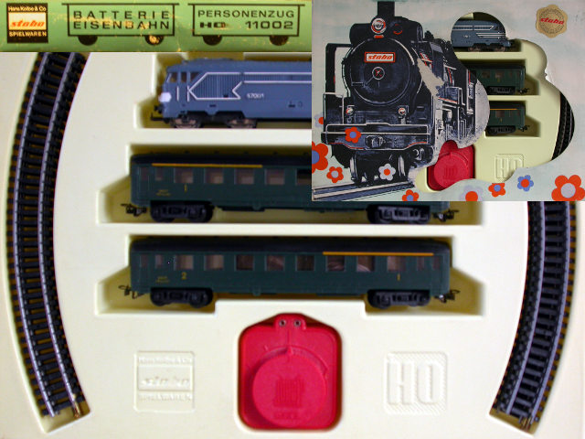 Stabo ref. 11002 passenger train set