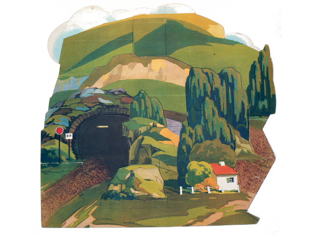 Jouef ref. 730 diorama « Ile de France »