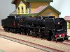 Hornby-Jouef ref. HJ2123 steam locomotive 2-8-2 P 205 SNCF