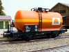 Hornby-Jouef ref. HJ6110 two axles tank wagon 23 87 735 6 949-2 SNCF orange Colas Rail