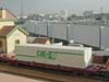 Jouef ref. 666600 bogie flat wagon multifret SSgs 83 87 454 9 421-4 SNCF, with container CNC